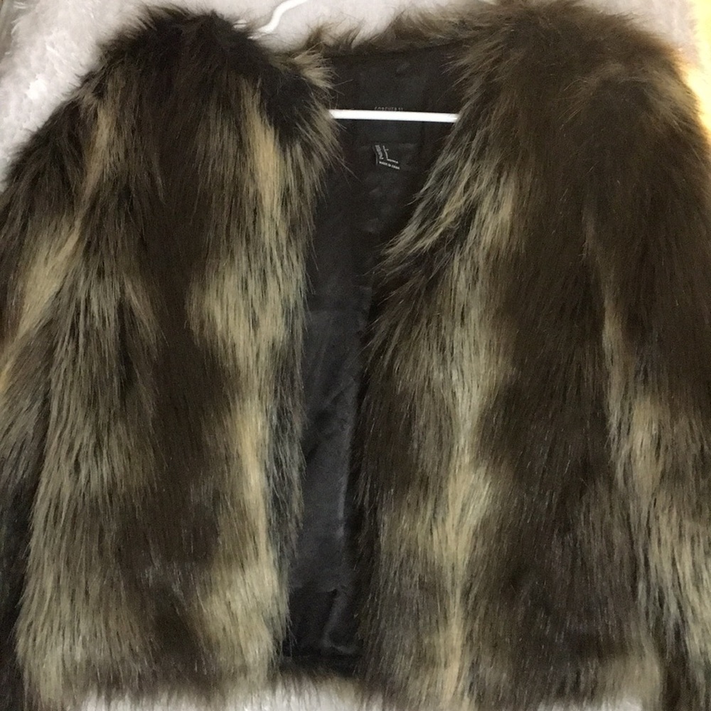 Faux Fur Coat